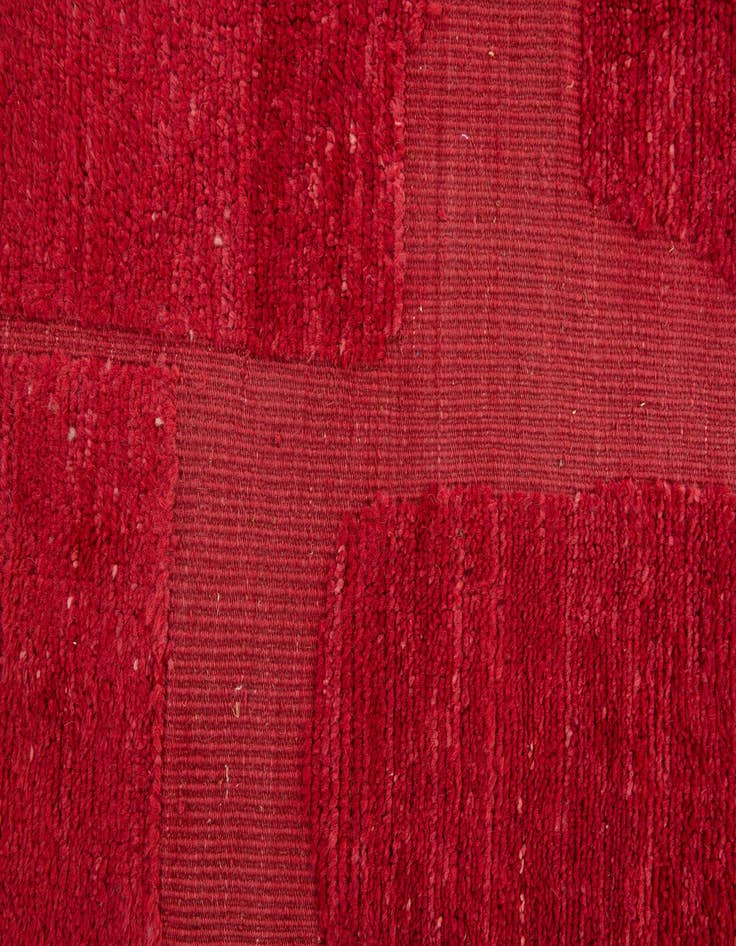 Detail image of  8' 1 x 10' 6  Hand Knotted Moroccan Wool Rug