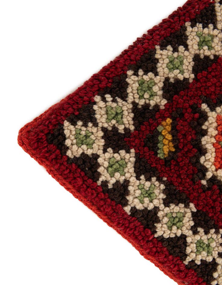 Detail image of  2' 2 x 3' 1  Hand Knotted Moroccan Wool Rug