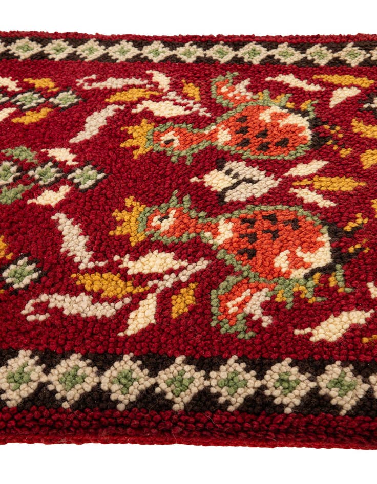 Detail image of  2' 2 x 3' 1  Hand Knotted Moroccan Wool Rug