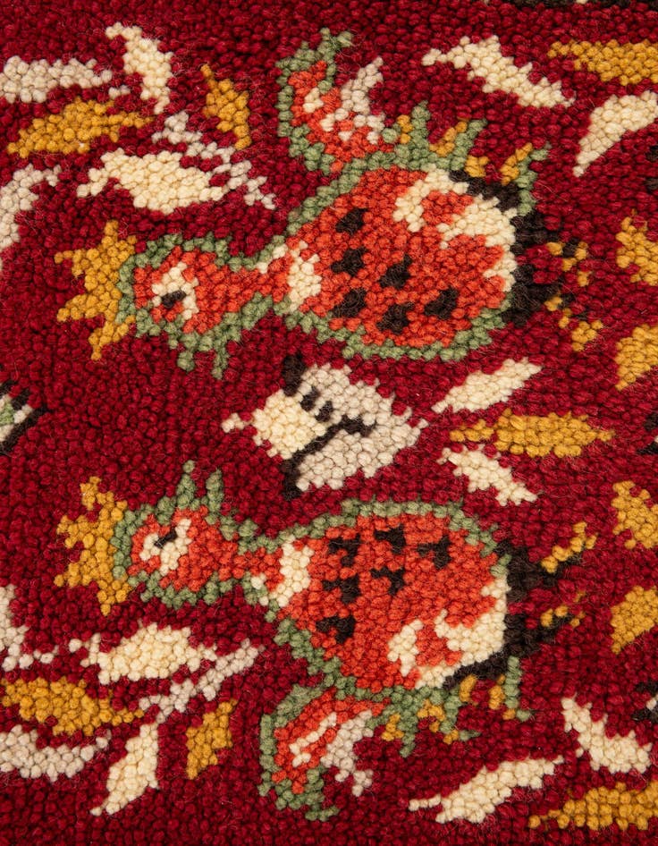 Detail image of  2' 2 x 3' 1  Hand Knotted Moroccan Wool Rug