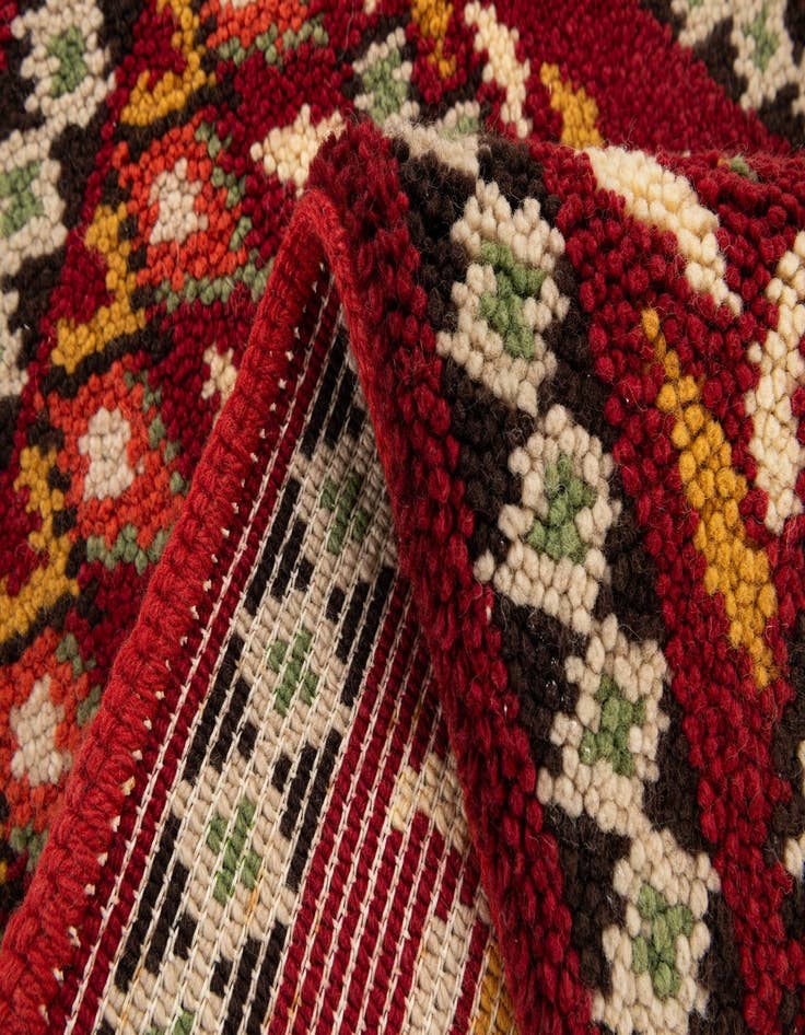 Detail image of  2' 2 x 3' 1  Hand Knotted Moroccan Wool Rug