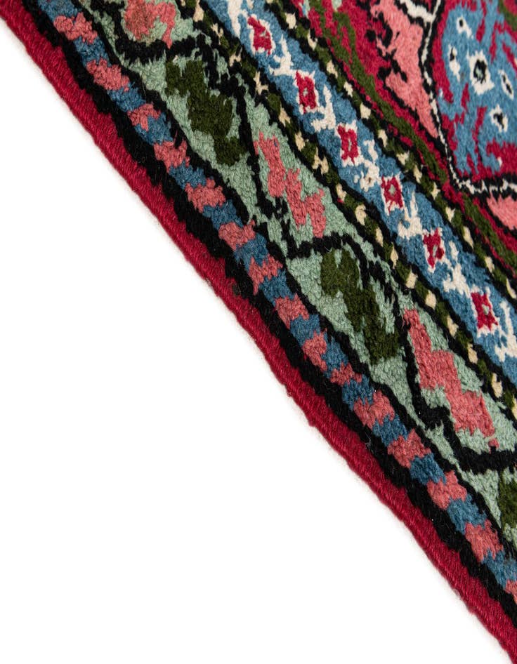 Detail image of  7' 4 x 10' 8  Hand Knotted Moroccan Wool Rug