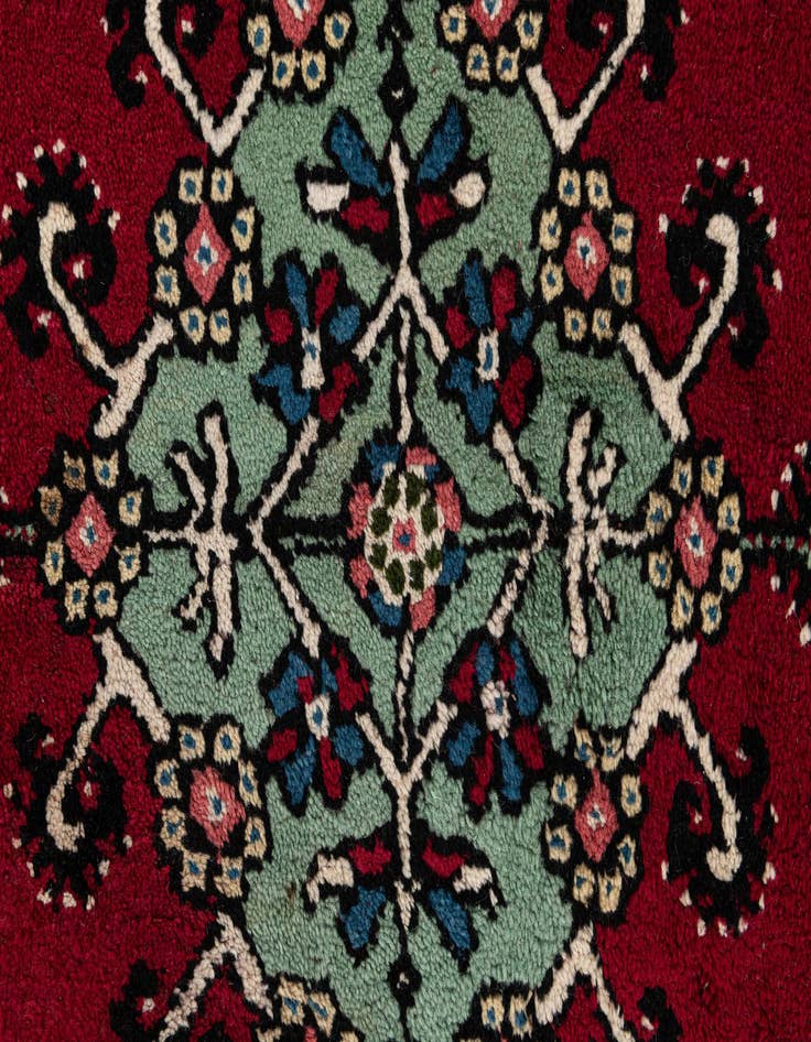 Detail image of  7' 4 x 10' 8  Hand Knotted Moroccan Wool Rug