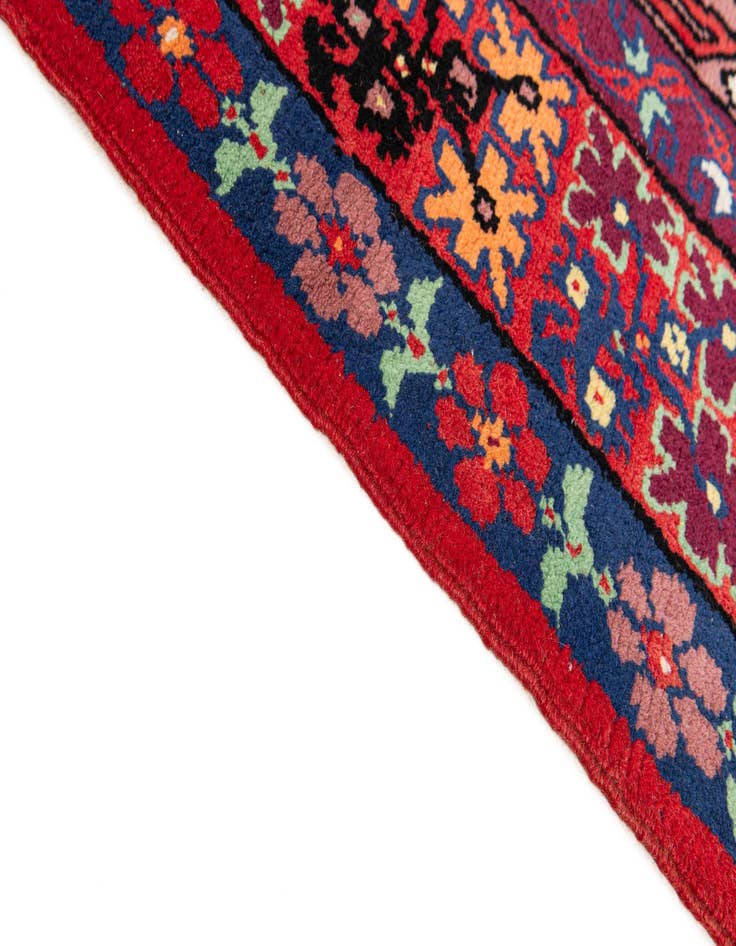 Detail image of  6' 8 x 9' 11  Hand Knotted Moroccan Wool Rug