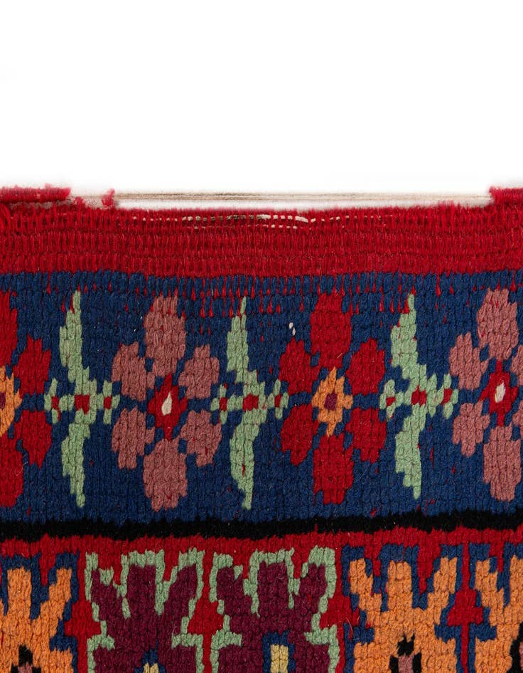 Detail image of  6' 8 x 9' 11  Hand Knotted Moroccan Wool Rug