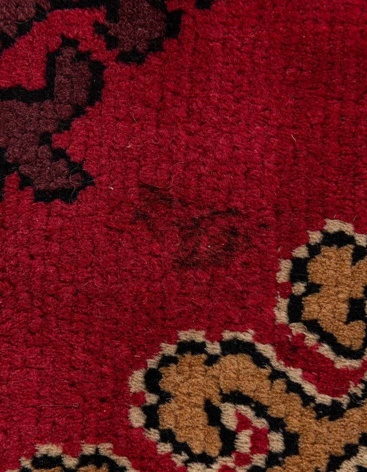 Detail image of  8' 2 x 11' 6  Hand Knotted Moroccan Wool Rug