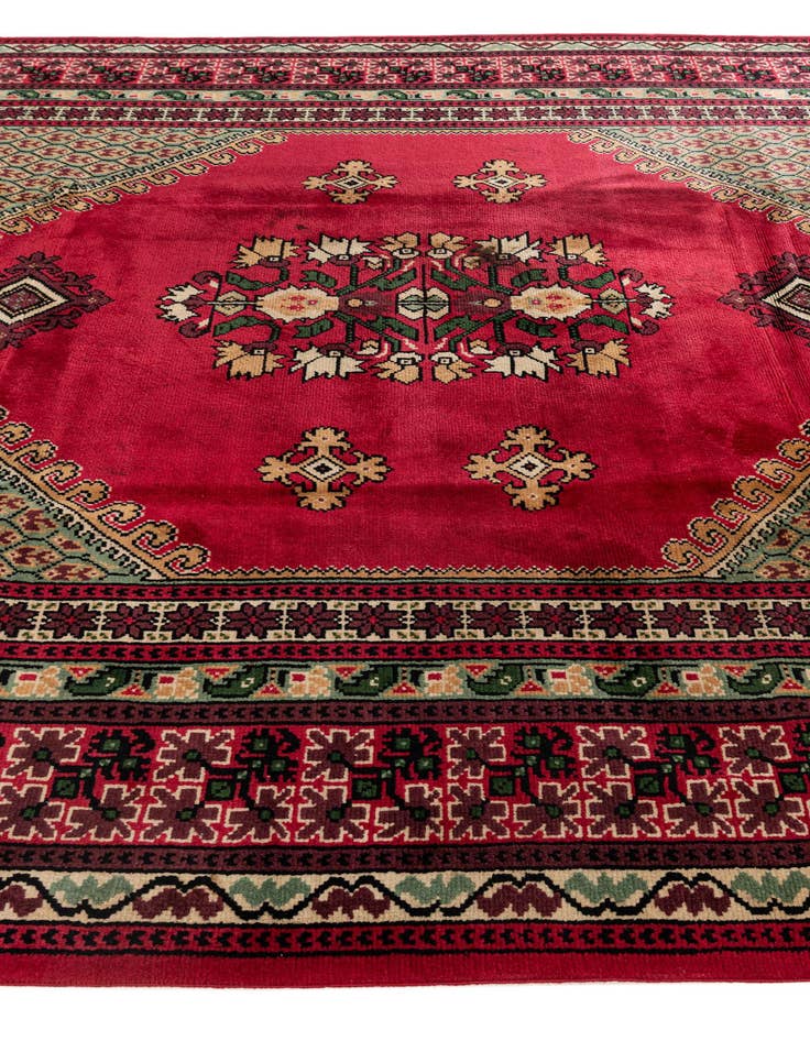 Detail image of  8' 2 x 11' 6  Hand Knotted Moroccan Wool Rug
