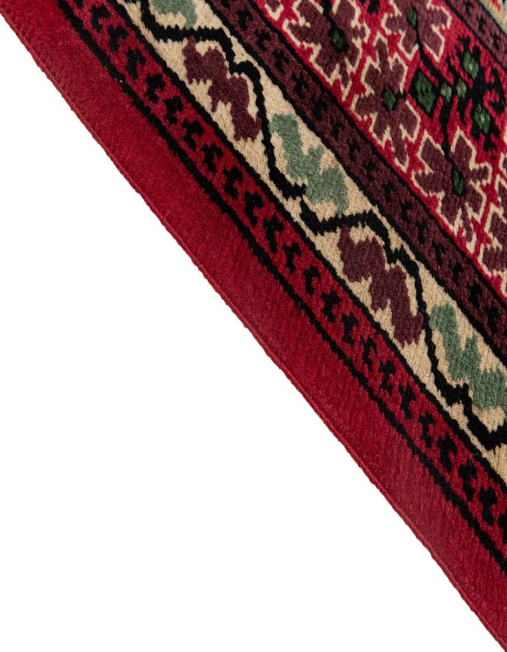 Detail image of  8' 2 x 11' 6  Hand Knotted Moroccan Wool Rug