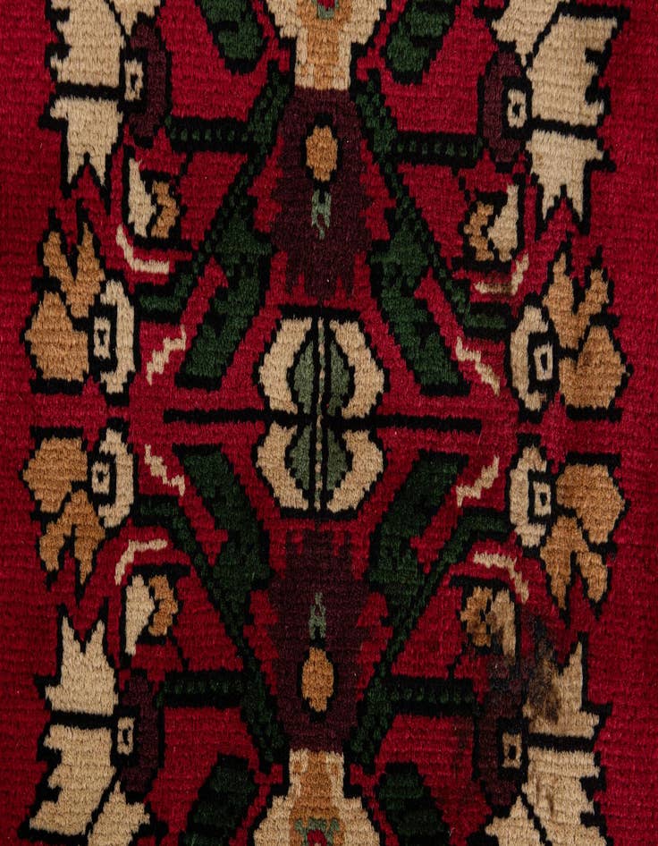 Detail image of  8' 2 x 11' 6  Hand Knotted Moroccan Wool Rug