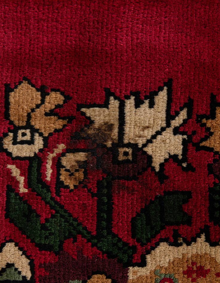 Detail image of  8' 2 x 11' 6  Hand Knotted Moroccan Wool Rug