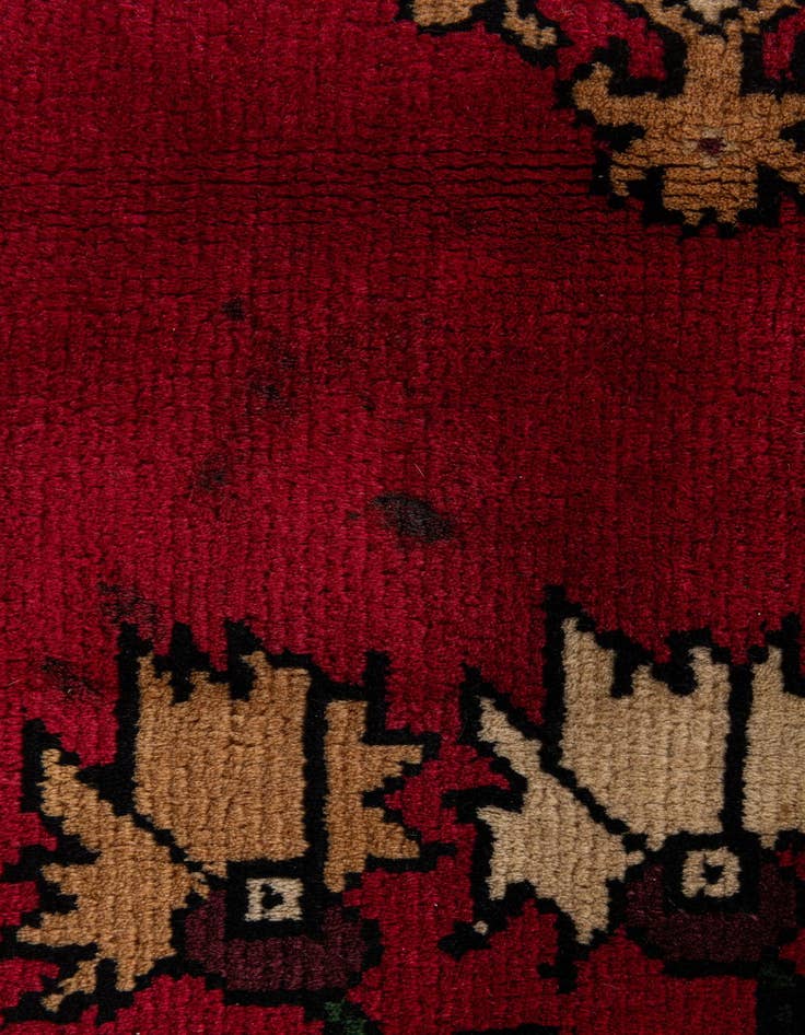 Detail image of  8' 2 x 11' 6  Hand Knotted Moroccan Wool Rug