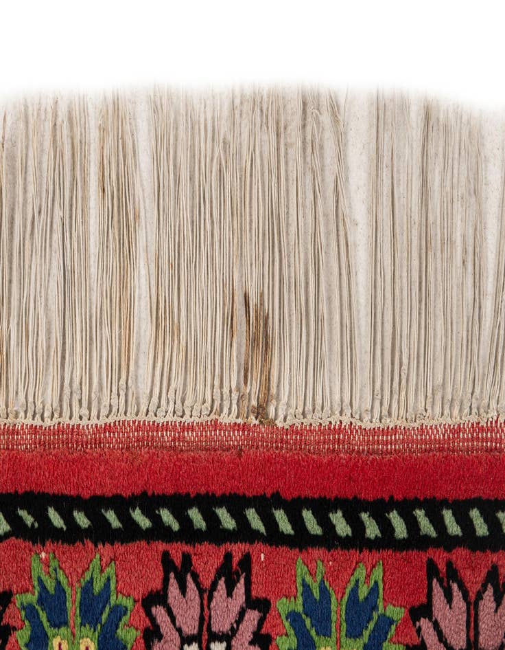 Detail image of  3' 6 x 6'  Hand Knotted Moroccan Wool Rug