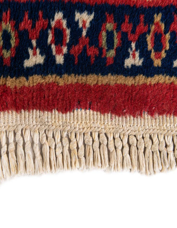 Detail image of  6' 6 x 9' 7  Hand Knotted Moroccan Wool Rug
