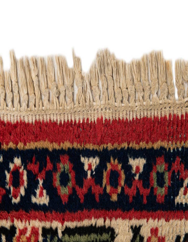 Detail image of  6' 6 x 9' 7  Hand Knotted Moroccan Wool Rug