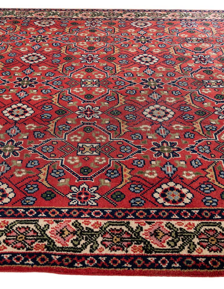 Detail image of  6' 6 x 9' 7  Hand Knotted Moroccan Wool Rug