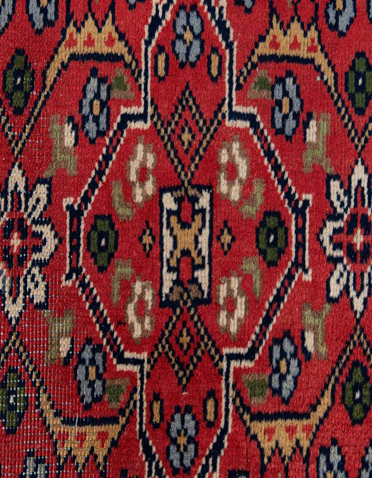 Detail image of  6' 6 x 9' 7  Hand Knotted Moroccan Wool Rug