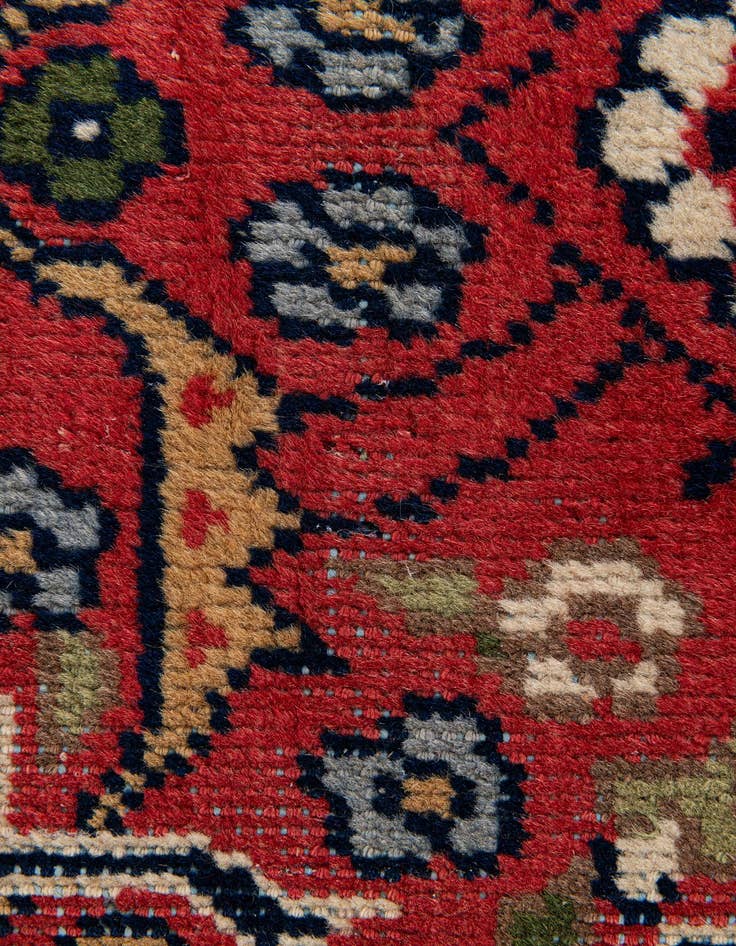 Detail image of  6' 6 x 9' 7  Hand Knotted Moroccan Wool Rug