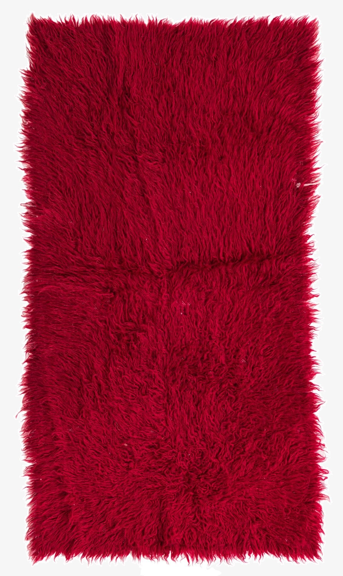  2' 6 x 4' 9  Hand Knotted Moroccan Wool Rug