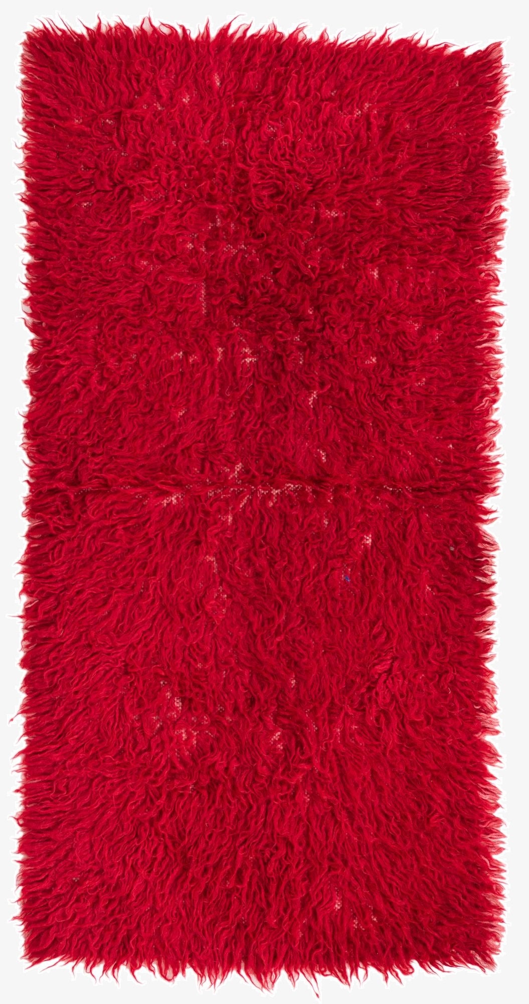  2' 4 x 4' 7  Hand Knotted Moroccan Wool Rug