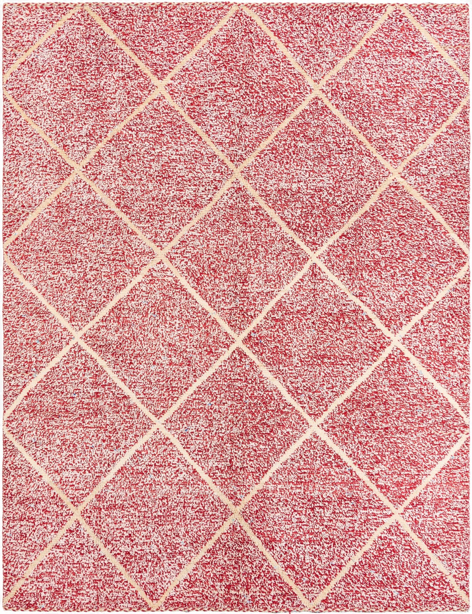  8' x 10' 4  Hand Knotted Moroccan Wool Rug