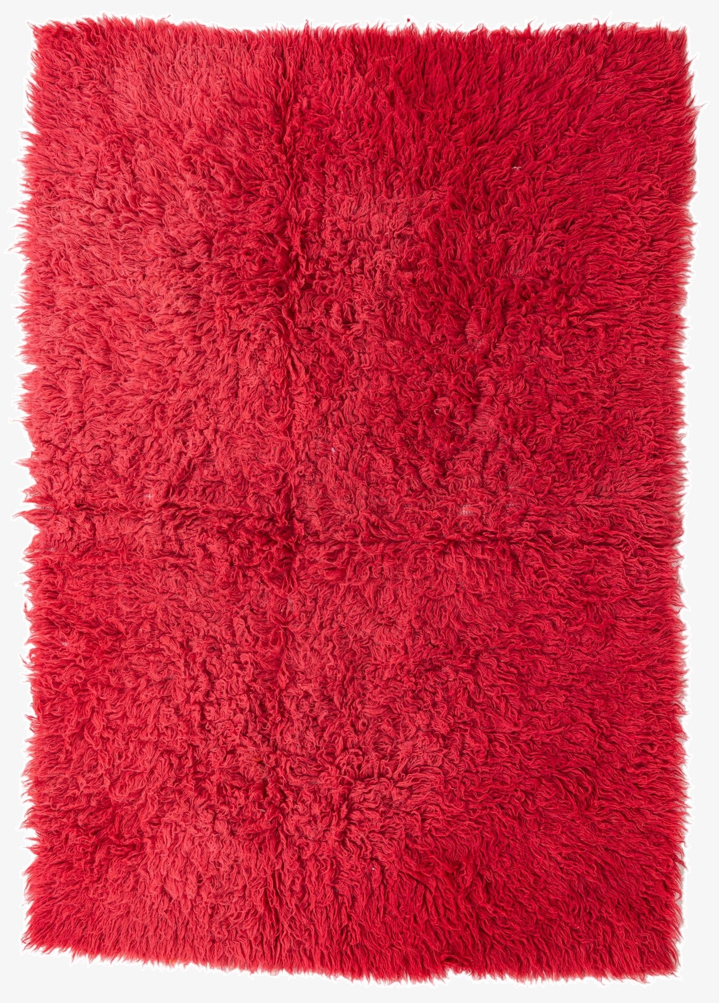  5' 2 x 7' 7  Hand Knotted Moroccan Wool Rug