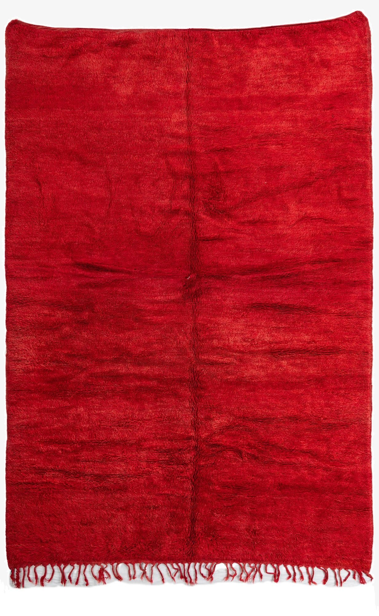  7' x 10' 4  Hand Knotted Moroccan Wool Rug