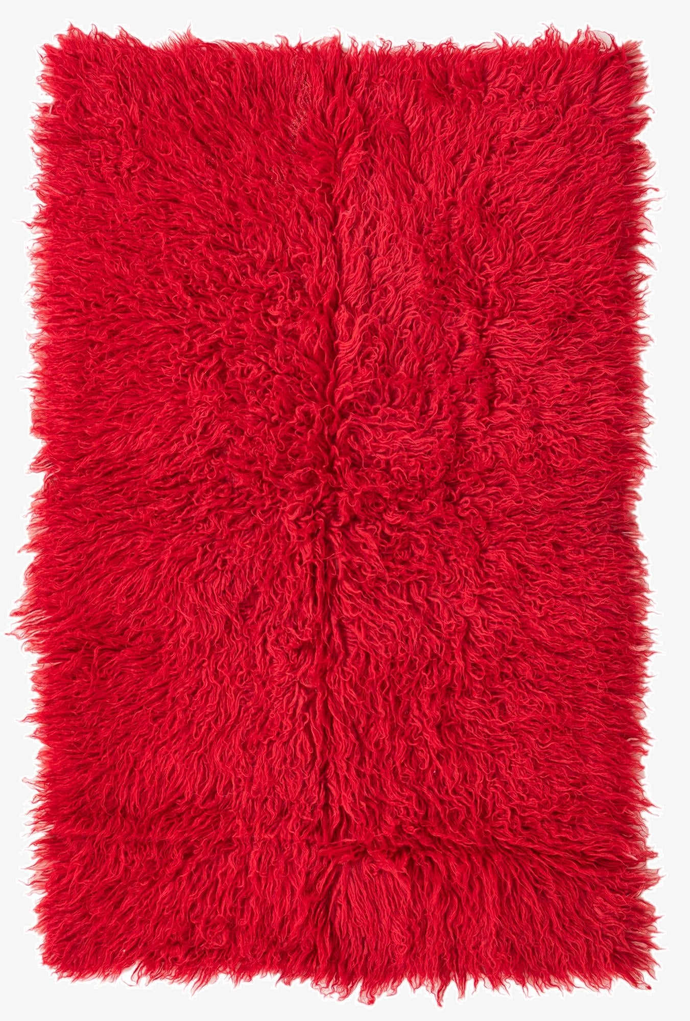  3' 3 x 5'  Hand Knotted Moroccan Wool Rug