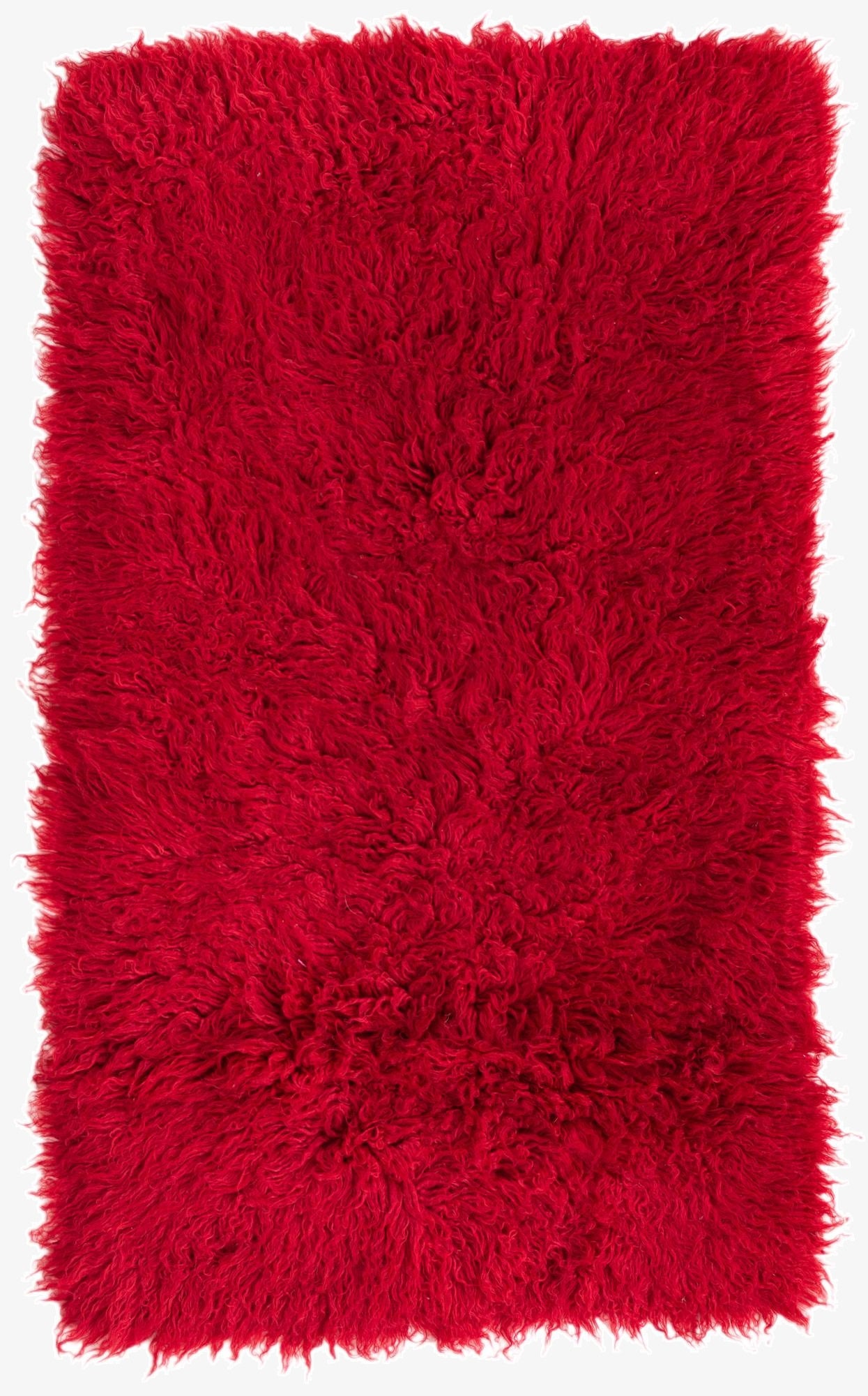  2' 8 x 4' 7  Hand Knotted Moroccan Wool Rug