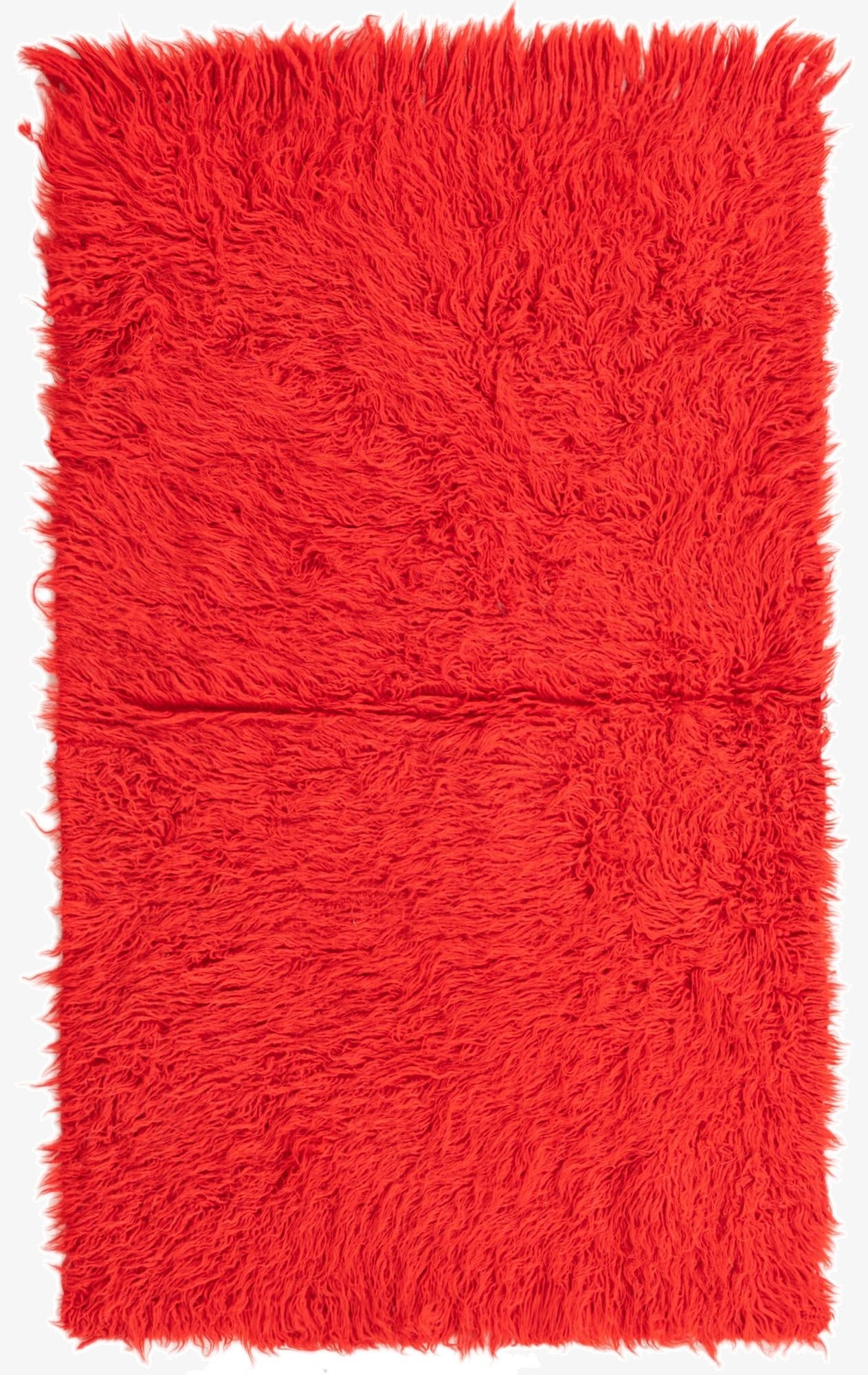  3' x 4' 8  Hand Knotted Moroccan Wool Rug