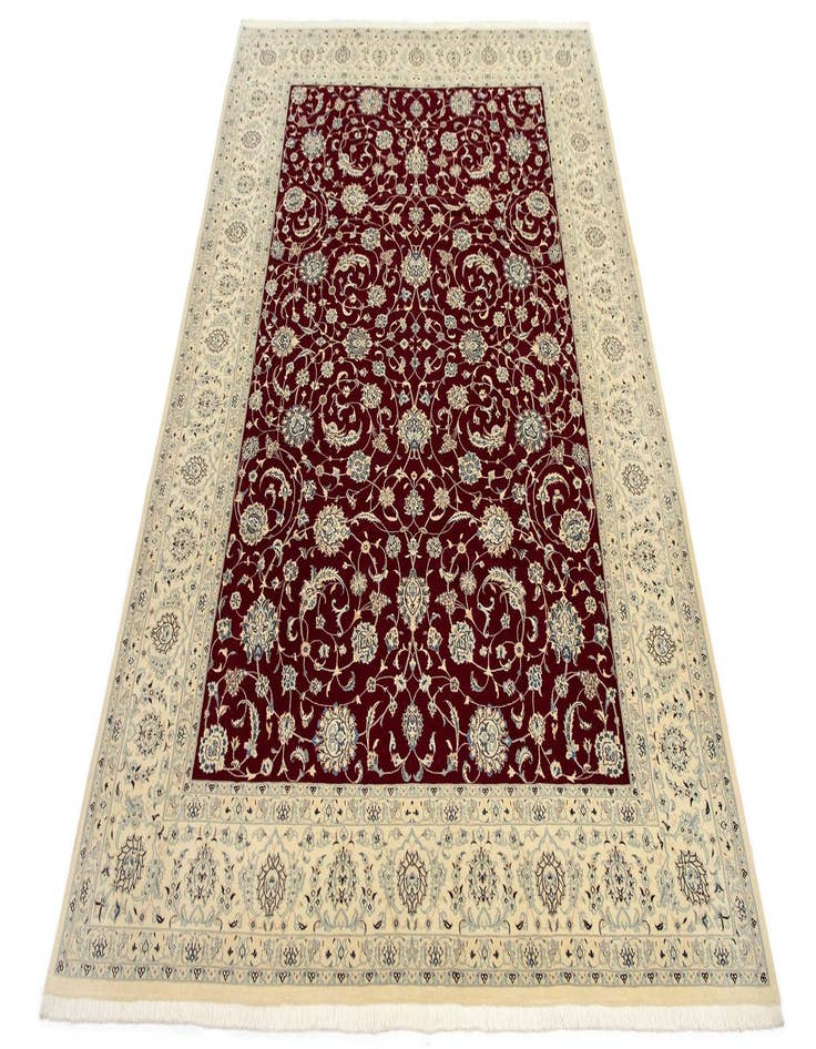 Detail image of  8' 2 x 11' 2  Hand Knotted Nain Persian Rug