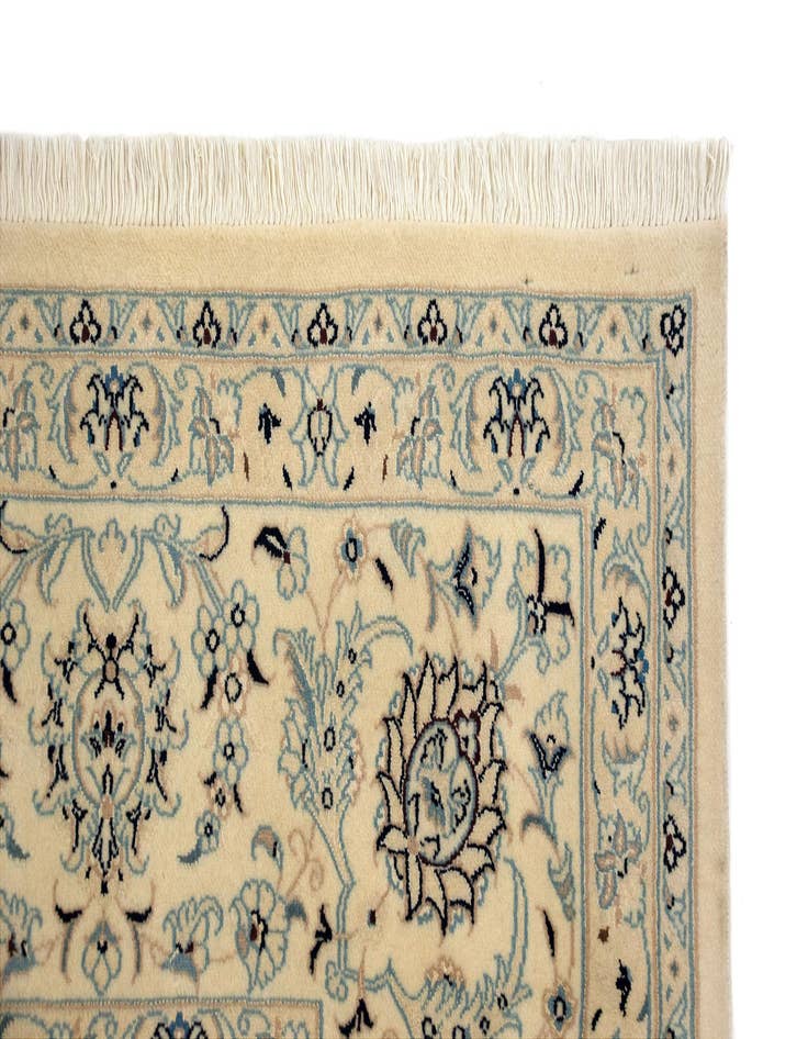 Detail image of  8' 2 x 11' 2  Hand Knotted Nain Persian Rug