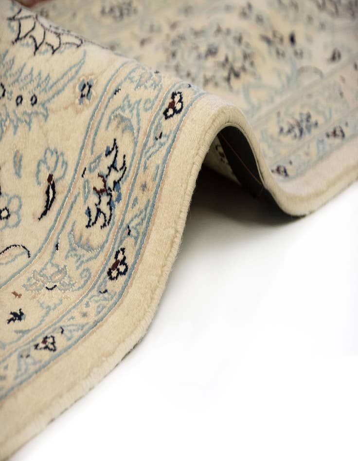 Detail image of  8' 2 x 11' 2  Hand Knotted Nain Persian Rug