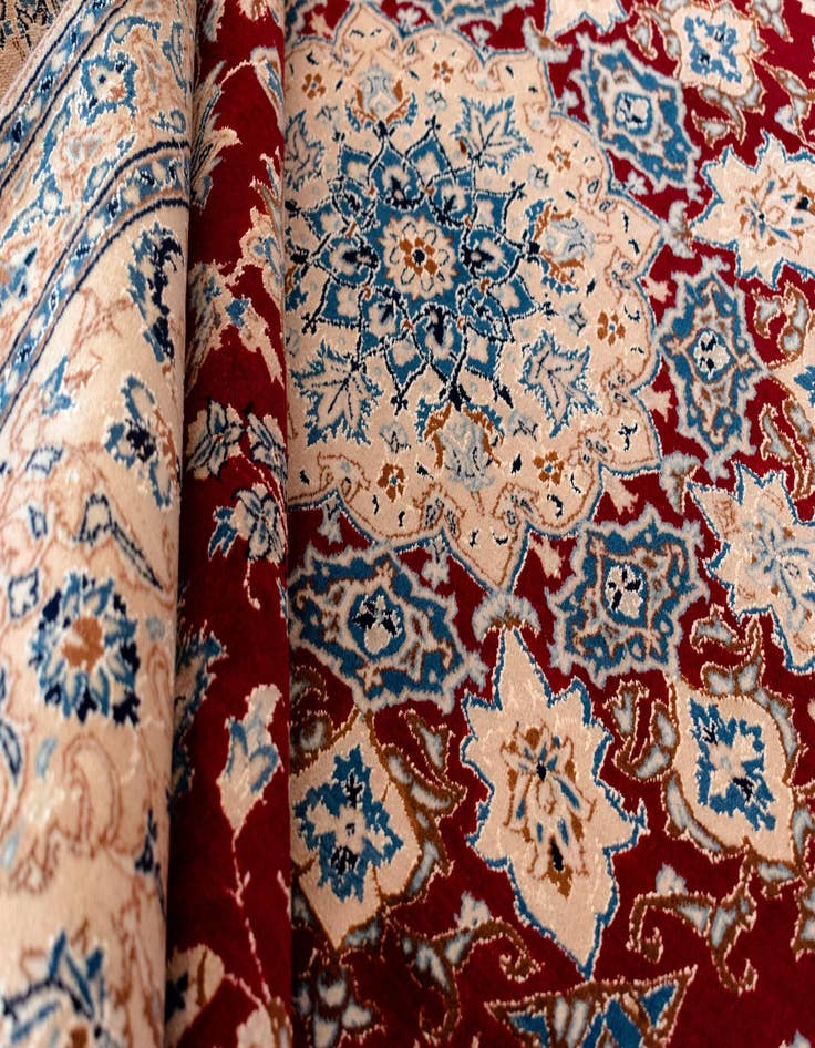 Detail image of  7' 3 x 10' 6 Nain Rug
