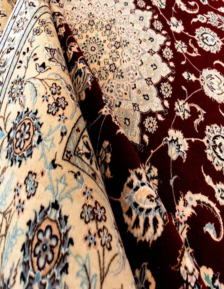 Detail image of  6' 10 x 9' 10 Nain Rug