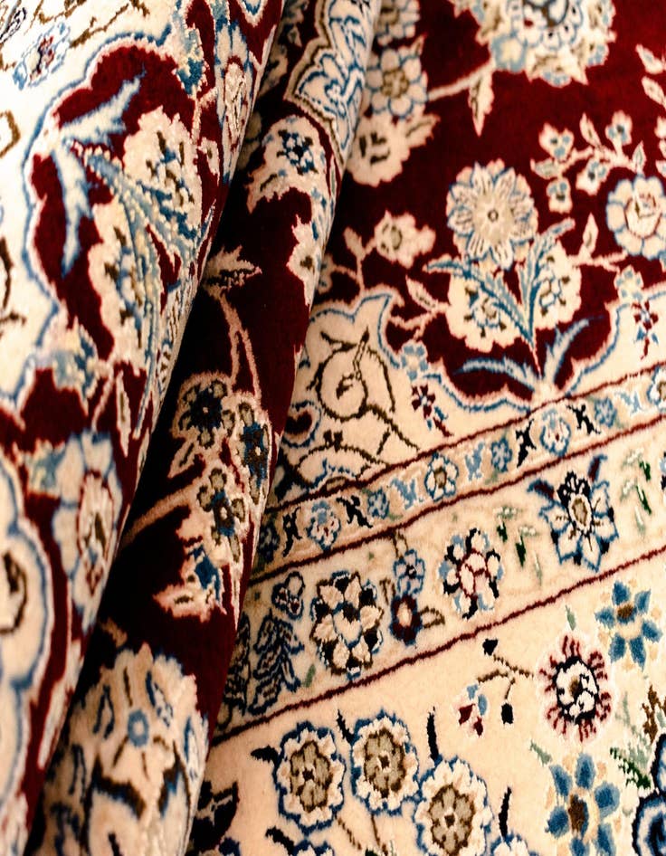 Detail image of  5' 4 x 8' 4 Nain Rug
