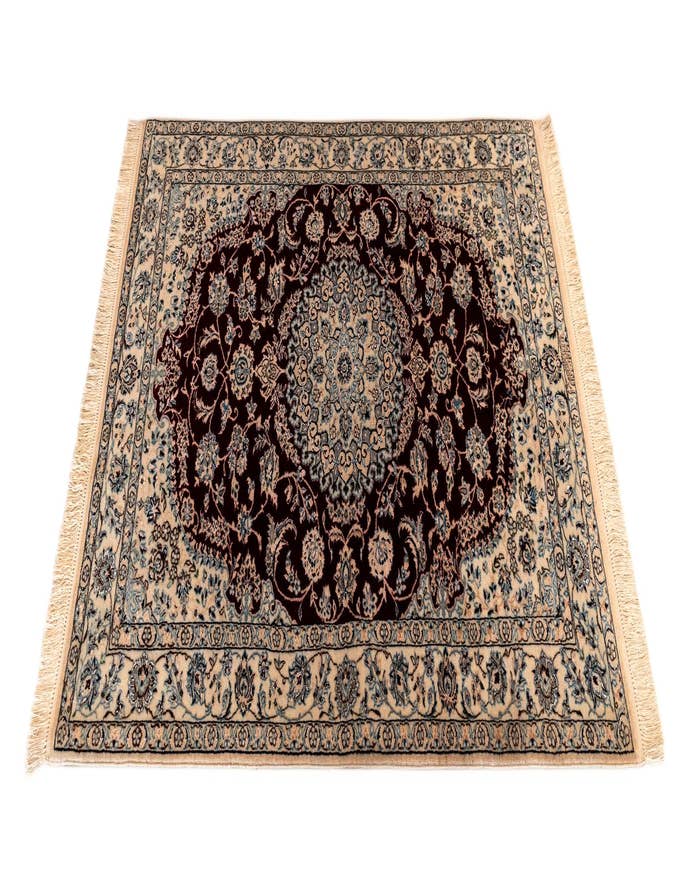 Detail image of  3' 5 x 5' 3 Nain Rug