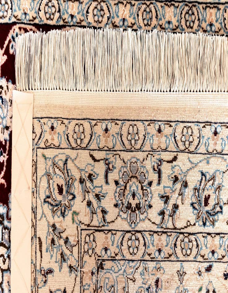 Detail image of  3' 5 x 5' 3 Nain Rug