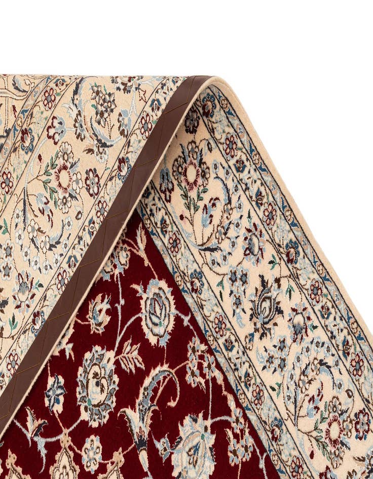 Detail image of  5' x 7' 5  Hand Knotted Nain Rug