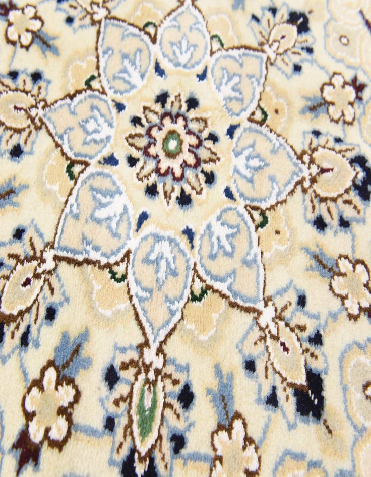 Detail image of  5' x 7' 11  Hand Knotted Nain Persian Rug