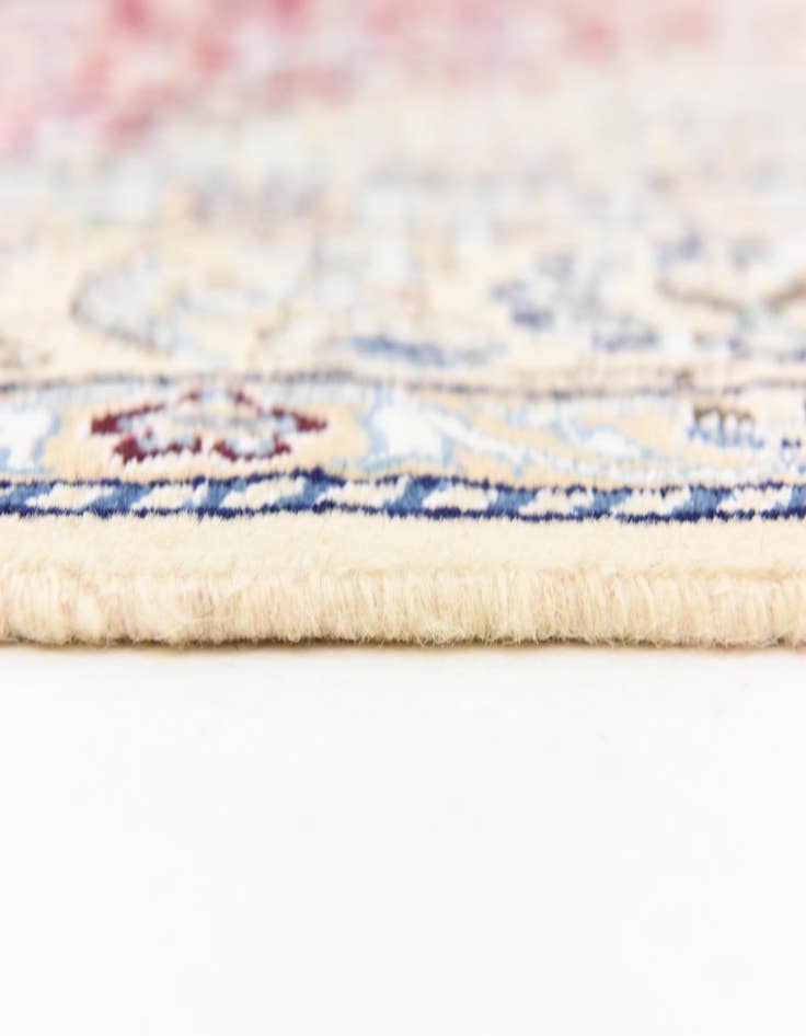 Detail image of  5' 1 x 8' 3  Hand Knotted Nain Persian Rug