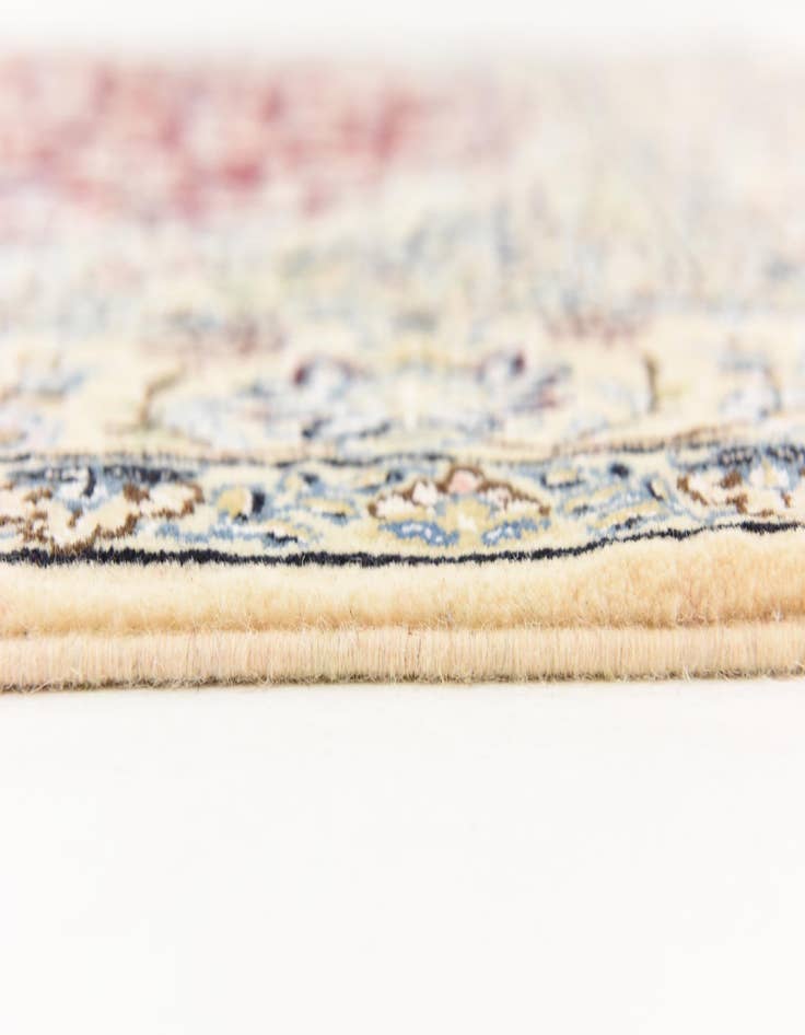 Detail image of  4' 10 x 6' 10  Hand Knotted Nain Persian Rug