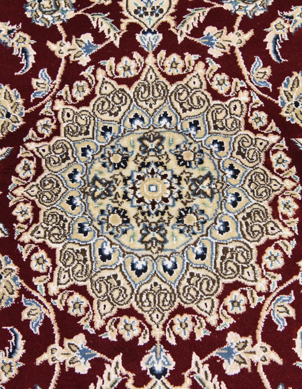 Red Nain Rugs Red 3' x 4' 6 Hand Knotted Nain Persian Rug | Rugs.com