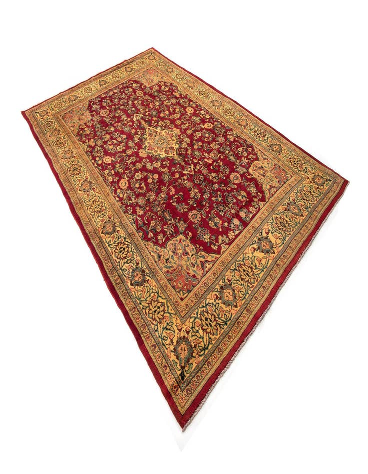 Detail image of  8' 11 x 13' 1  Hand Knotted Najafabad Persian Wool Rug