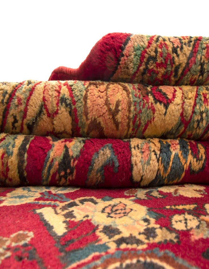 Detail image of  8' 11 x 13' 1  Hand Knotted Najafabad Persian Wool Rug