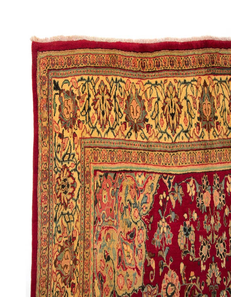 Detail image of  8' 11 x 13' 1  Hand Knotted Najafabad Persian Wool Rug