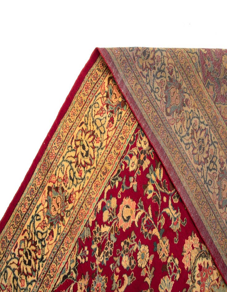 Detail image of  8' 11 x 13' 1  Hand Knotted Najafabad Persian Wool Rug