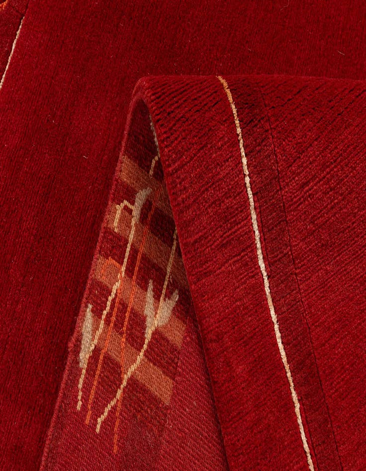 Detail image of  5' 9 x 7' 11  Hand Knotted Nepal Rug