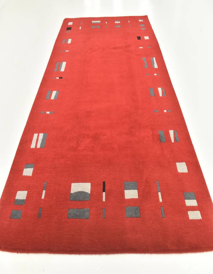 Detail image of  6' 7 x 10' 1  Hand Knotted Nepal Wool Rug