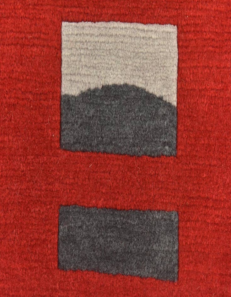 Detail image of  6' 7 x 10' 1  Hand Knotted Nepal Wool Rug