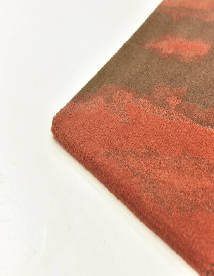 Detail image of  4' x 5' 10  Hand Knotted Nepal Wool Rug